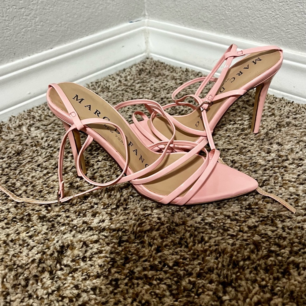 Pink Marc defang heels